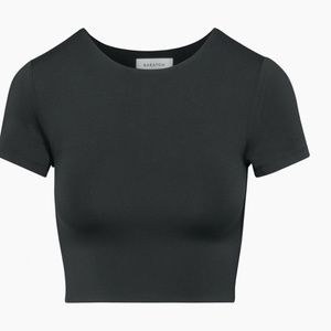 Aritzia Babaton Contour Crew Cropped T-Shirt